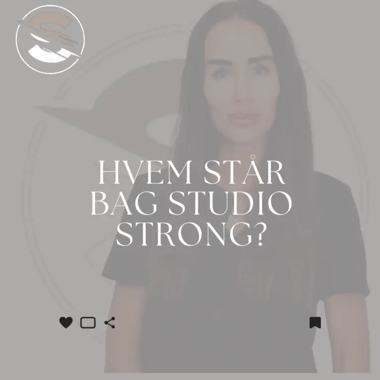 Hvem står bag studio strong?